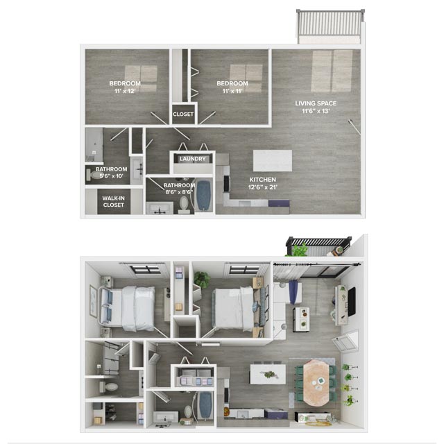 Beckham floorplan