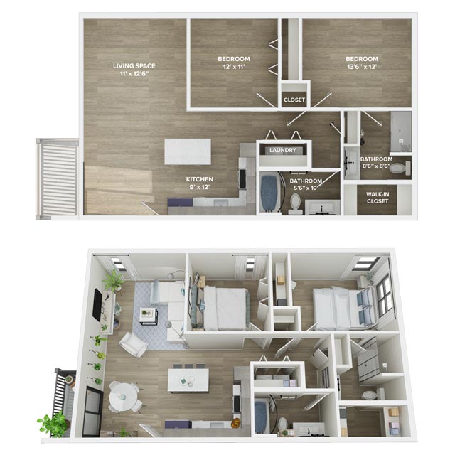 Beckham floorplan