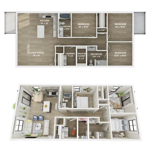 Capri floorplan