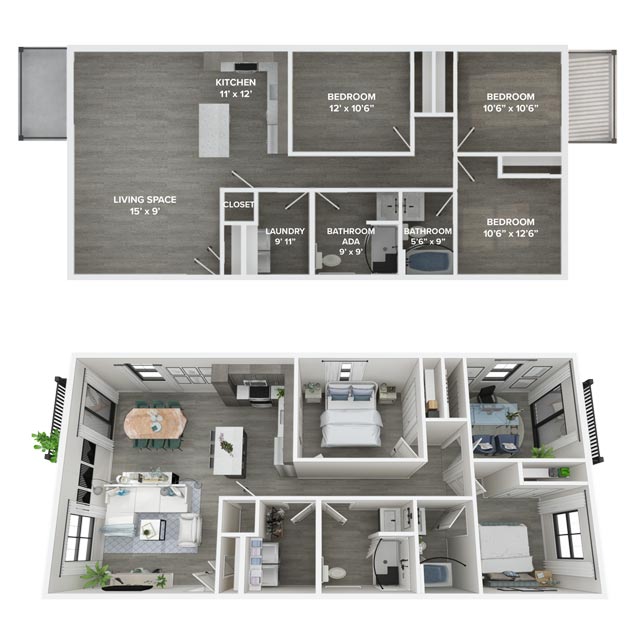 Capri floorplan